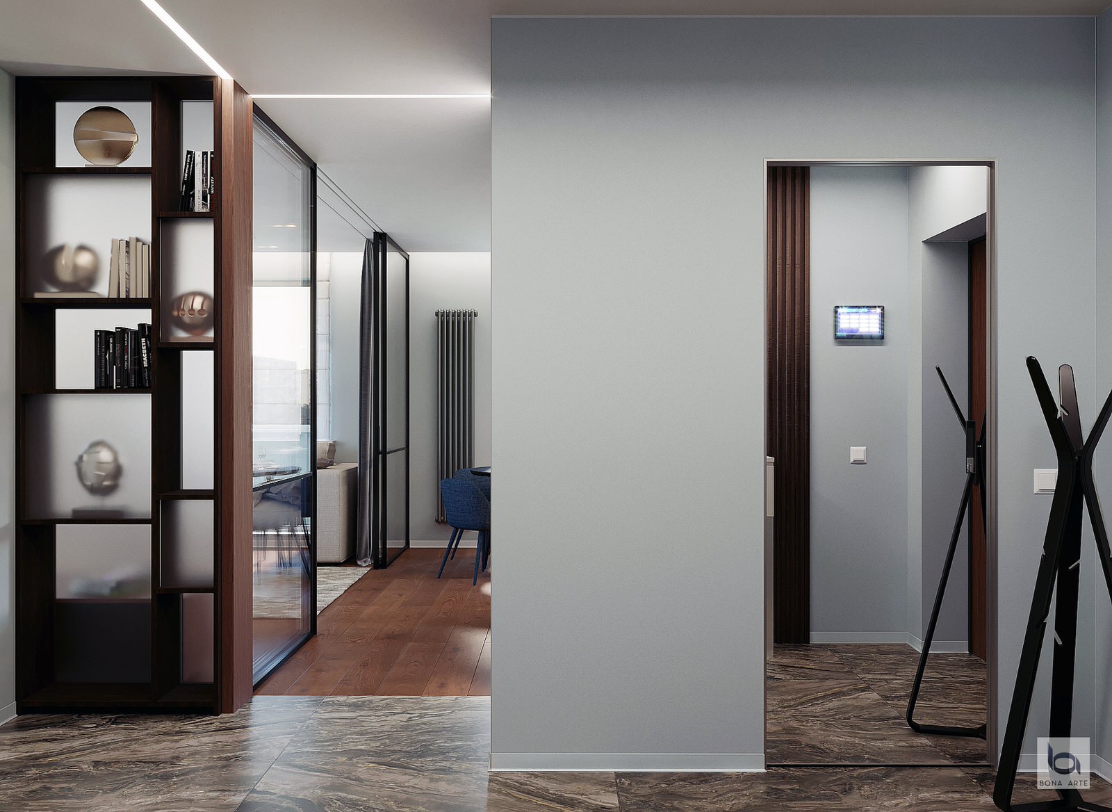 Проект квартиры молодой девушки