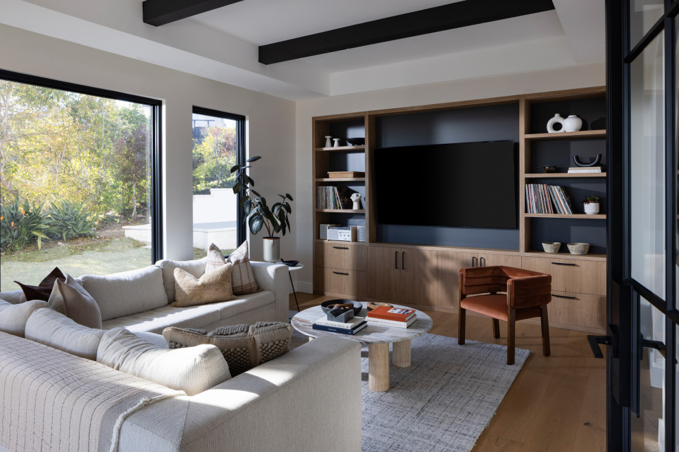 Coastal Sage - Contemporary - Family Room - San Diego - by GDC ...