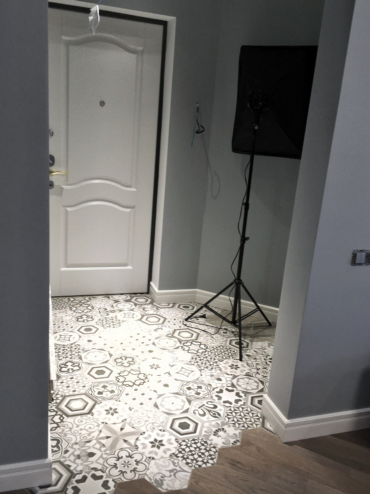 Квартира в голубых тонах серии П-44