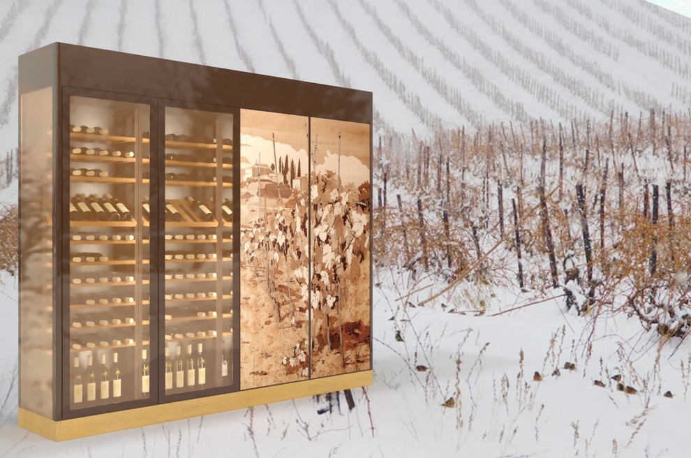 наши разработки ,винные холодильники