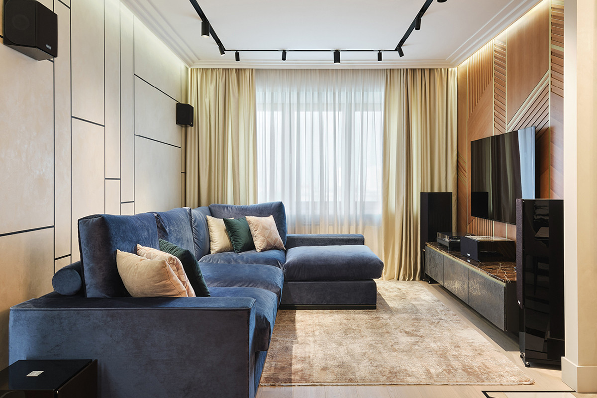 Стильная геометрия. Квартира в Тюмени