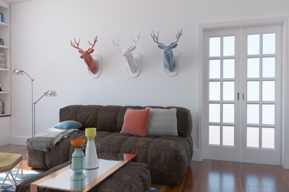 Квартира в стиле контемпорари.