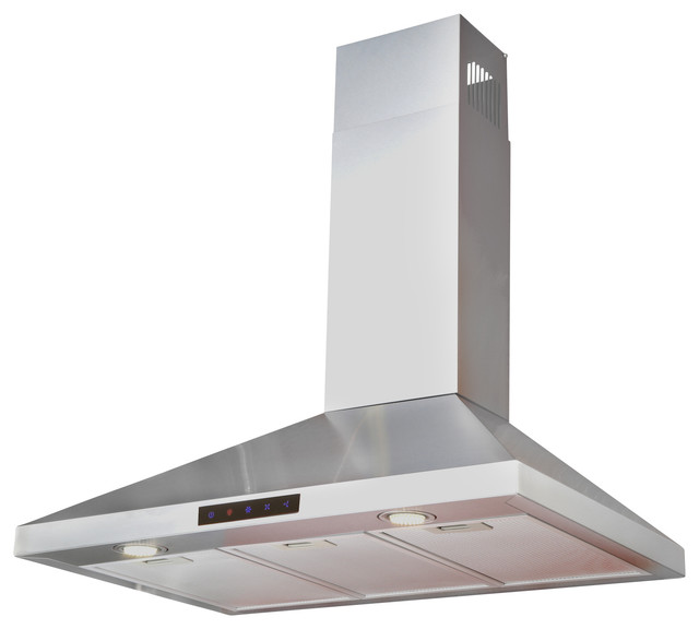 30 Stainless Steel Wall Hood Contemporary Range Hoods And Vents 30 Stainless Steel Wall Hood