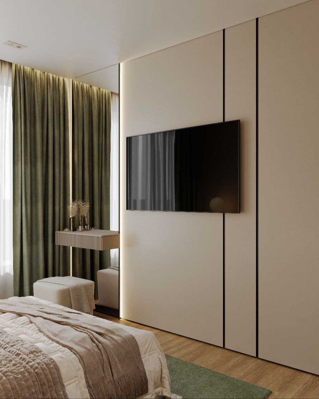 Двухкомнатная квартира для девушки