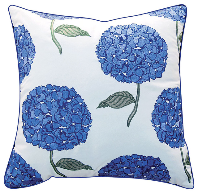 hydrangea pillow