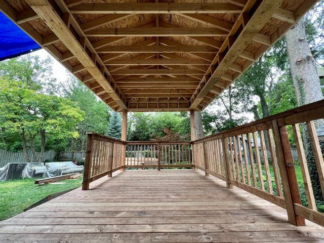 Framing terrace