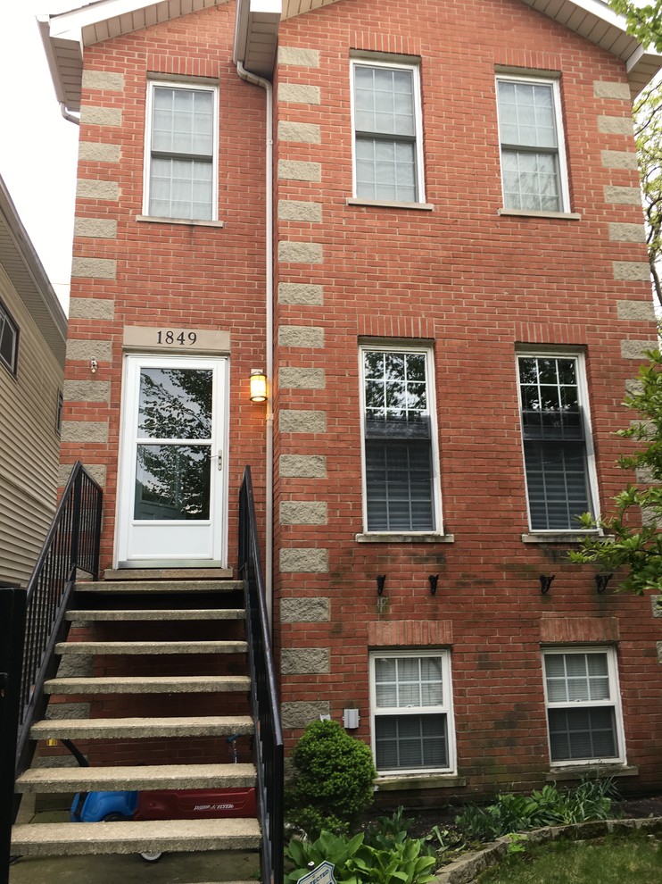 LP Smart Side Siding over brick.