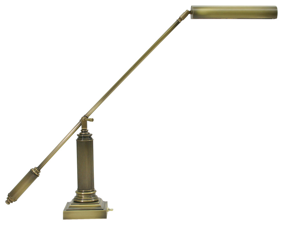 House of Troy P10-191 Piano Lamp - Antique Brass