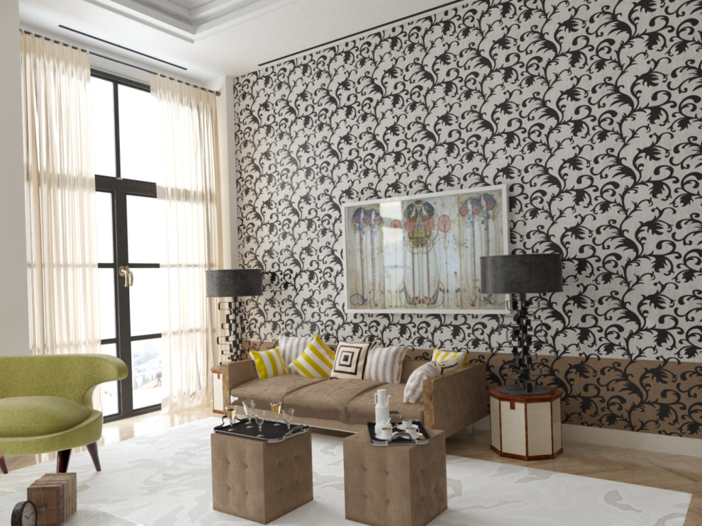 резные 3D панели из шпонированного МДФ