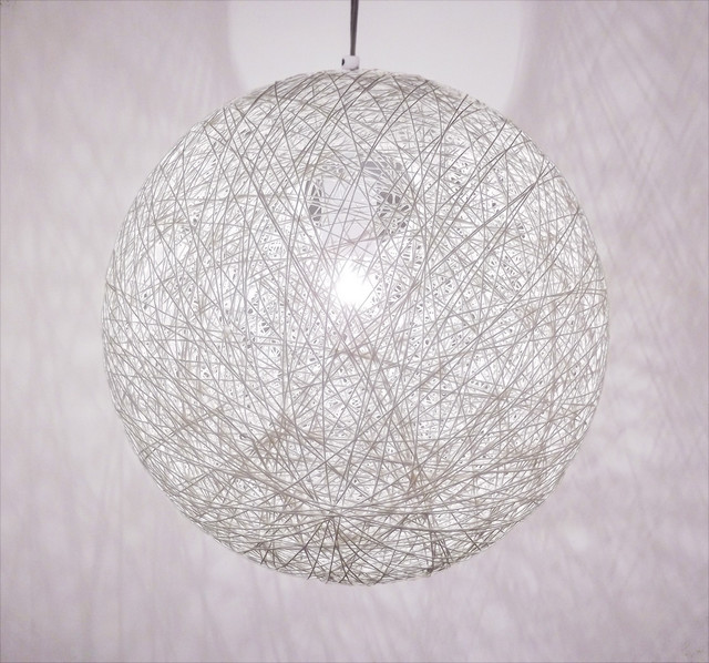 Chaos Pendant Light White Contemporary Pendant Lighting By Mid Mod