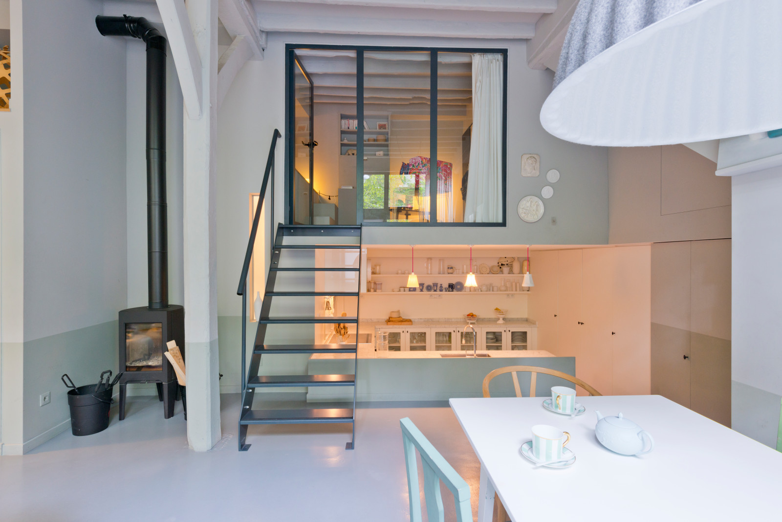 Лофт в Париже