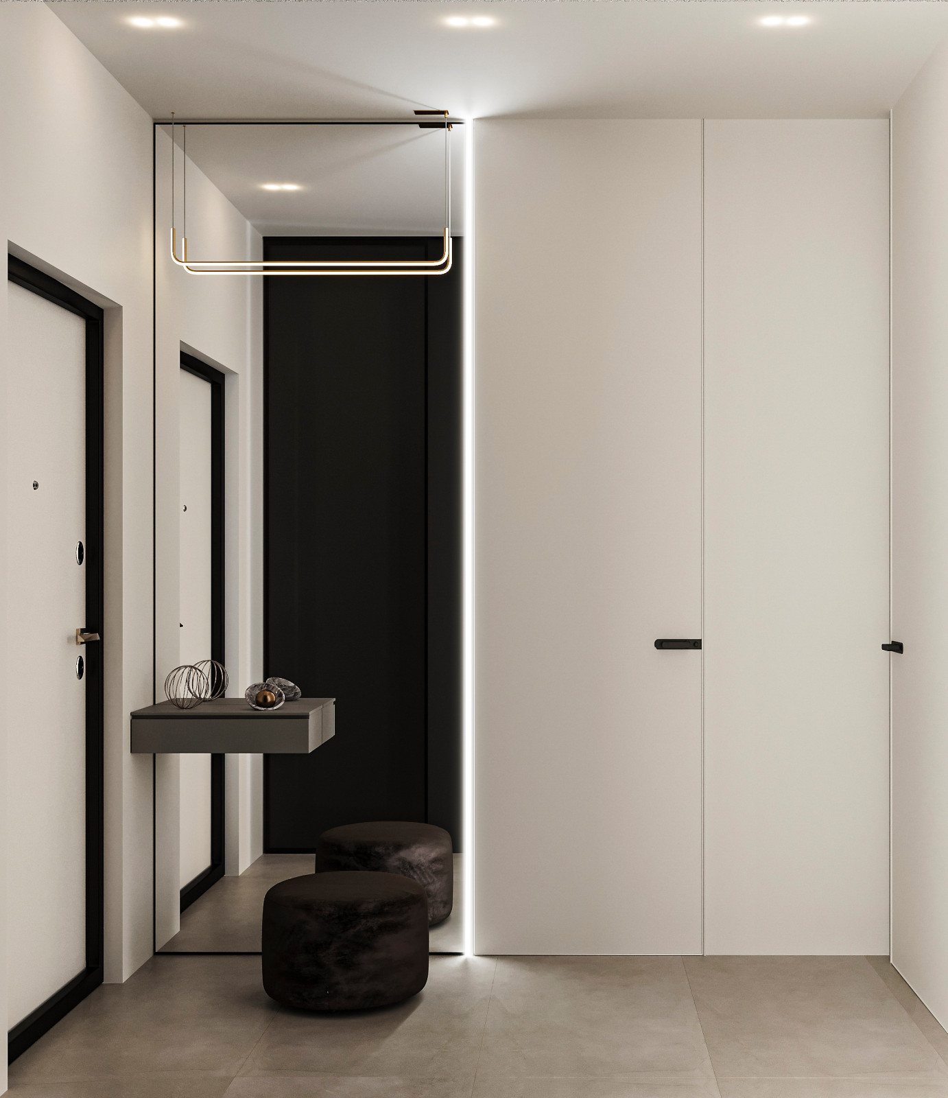 Проект 1-комнатной квартиры SPACE FOR TWO