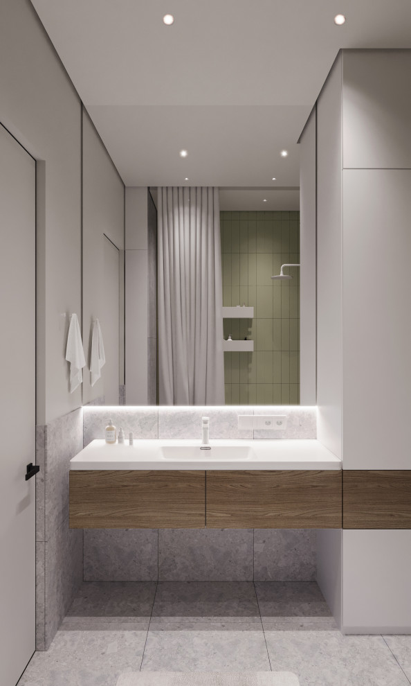 Дизайн интерьера квартиры в ЖК "Притяжение" на Выборгской набережной