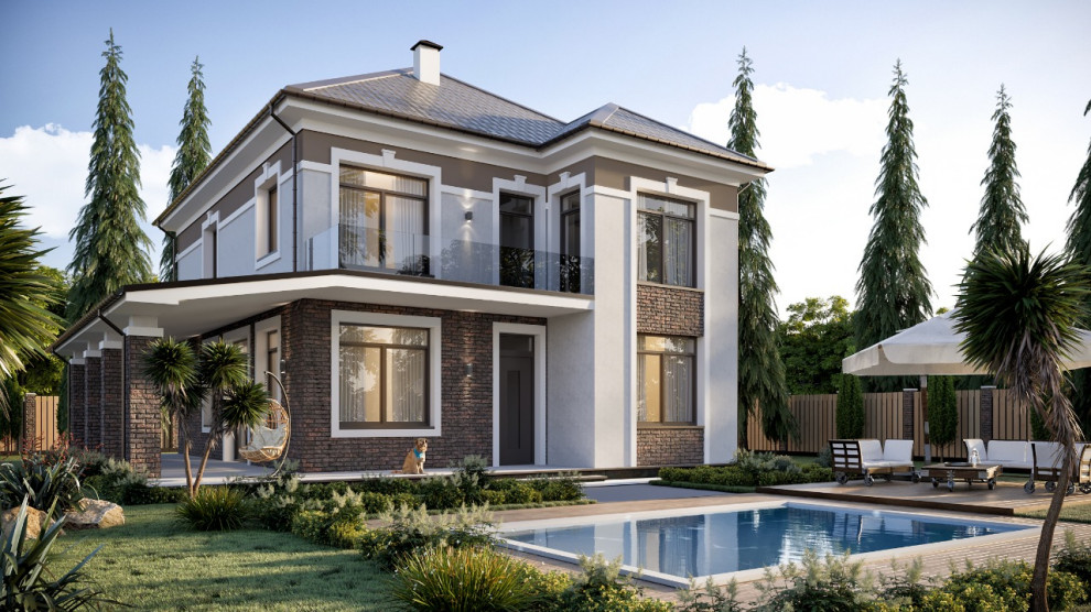 Проект индивидуального дома в г.Сочи