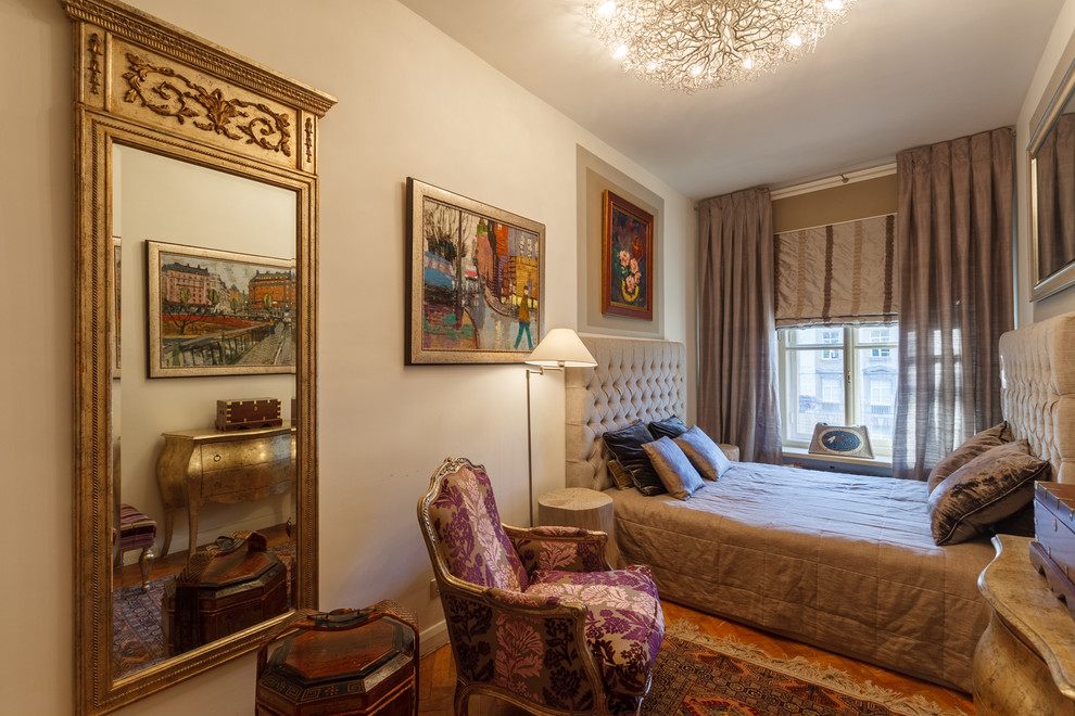 Inspiration for an eclectic bedroom in Saint Petersburg.
