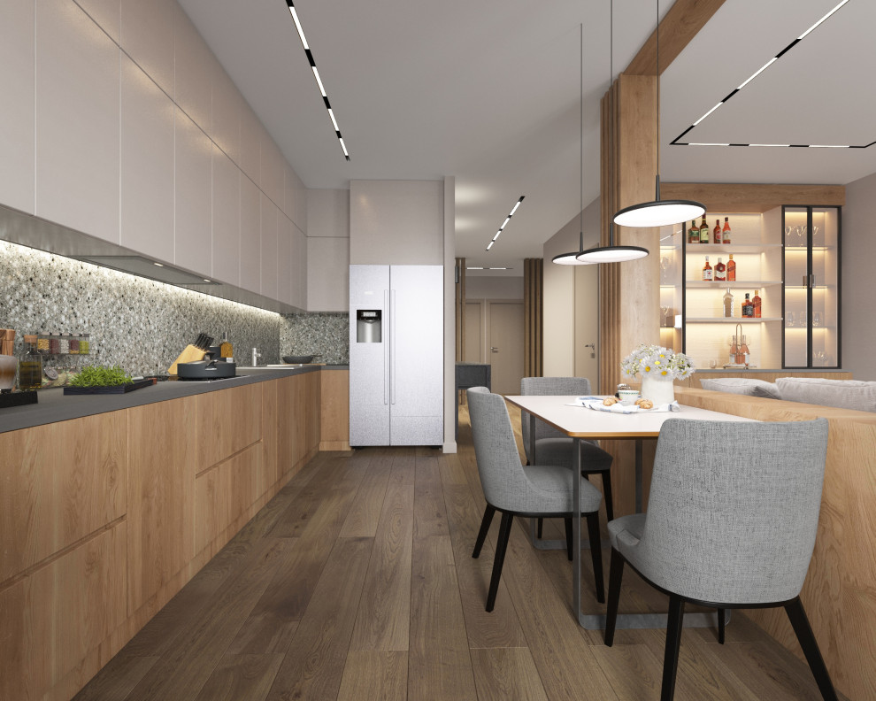 Проект квартиры в современном стиле