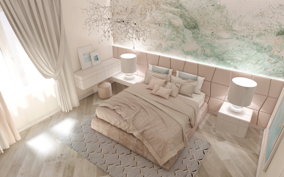 Интерьер загородного дома "Весенняя"