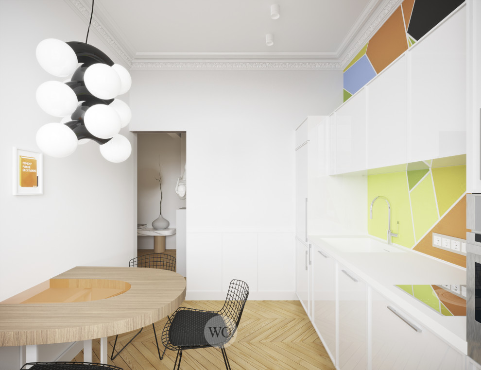 "The Spot" - проект 2х комнатной квартиры в сталинке