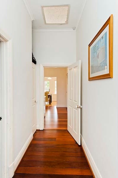 Inspiration for a transitional hallway in Perth.