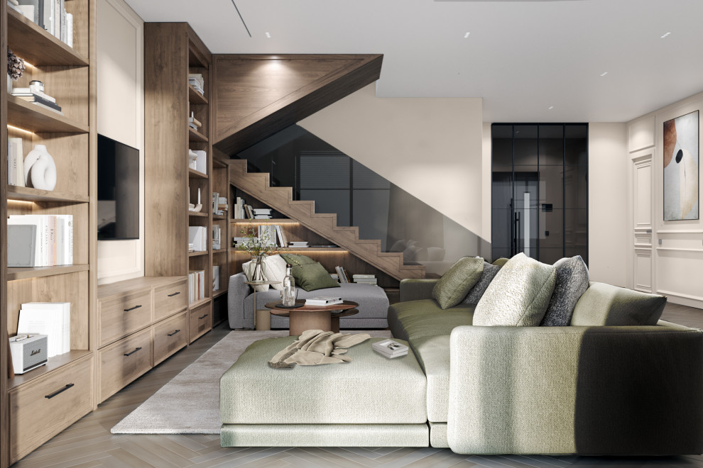 Дом с лавандовой кухней