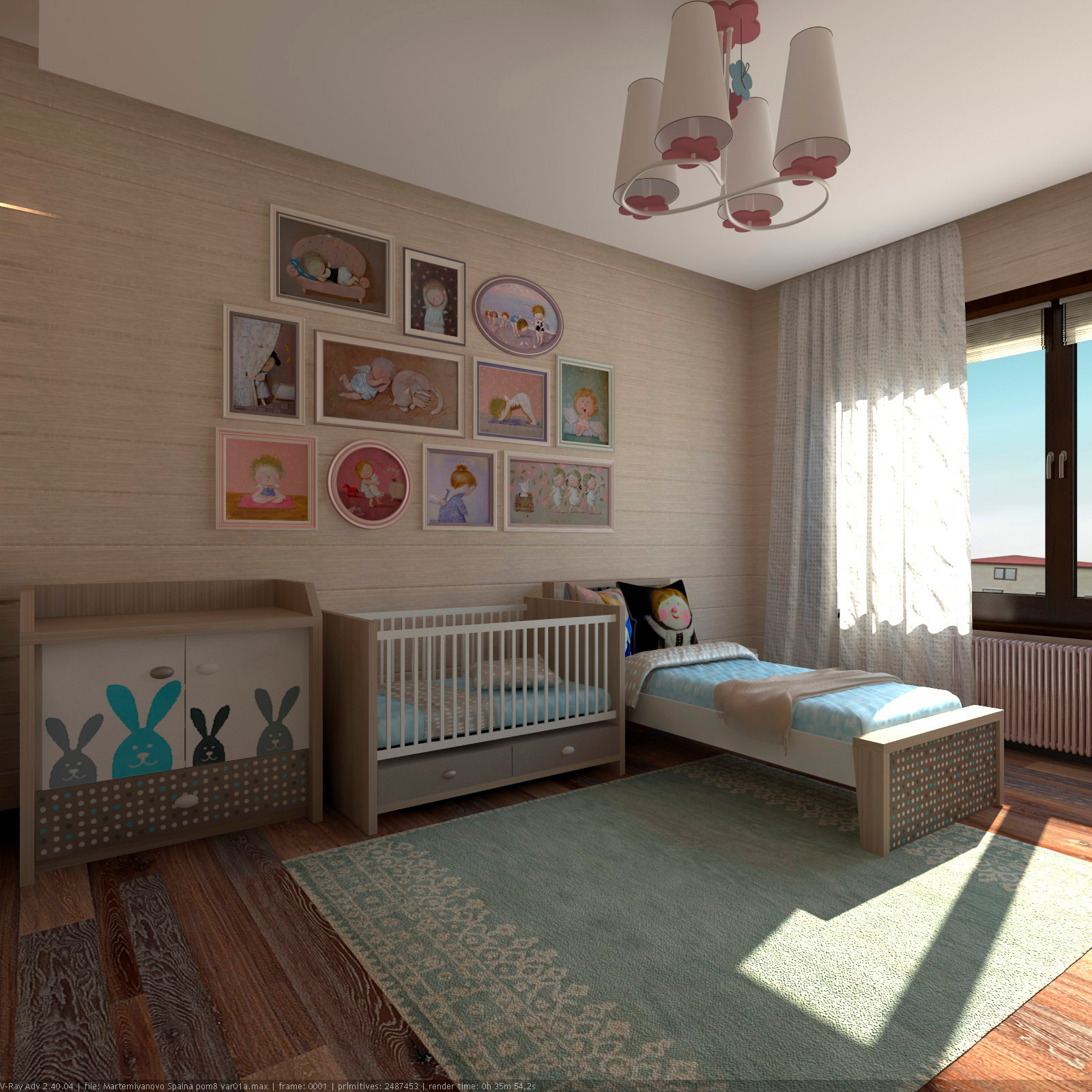 Интерьеры деревянного дома.