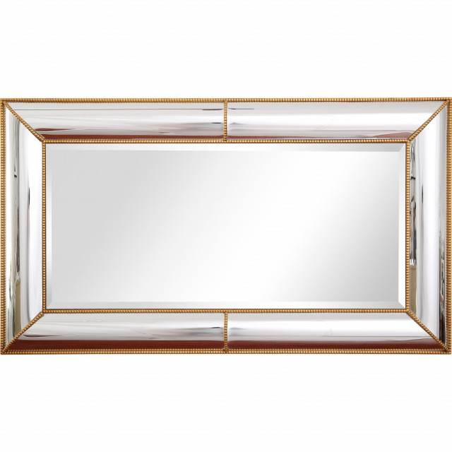 Antiqued Gold Leaf Finish Mirror - Contemporary - Wall Mirrors - by ...