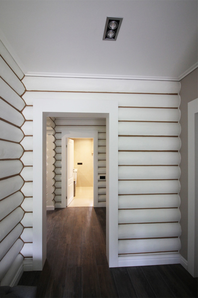 Срубовой коттедж 38 в п.Рощино, Ленинградская обл. Царство-Королевство