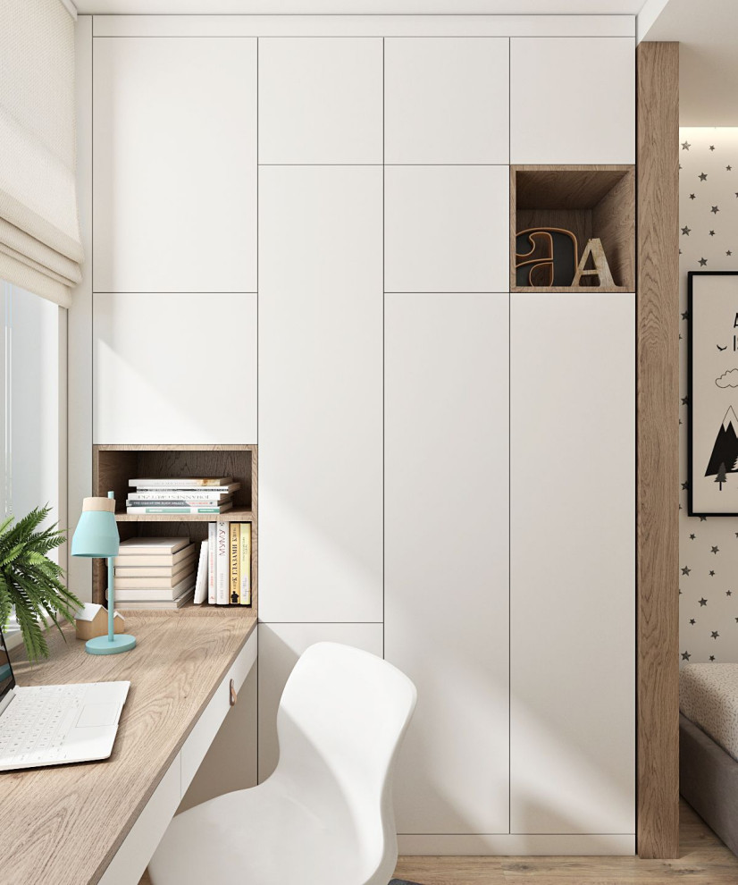 Интерьер квартиры 70 кв.м. для семьи с двумя детьми