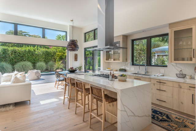 Modena Island Range Hood modern-kitchen