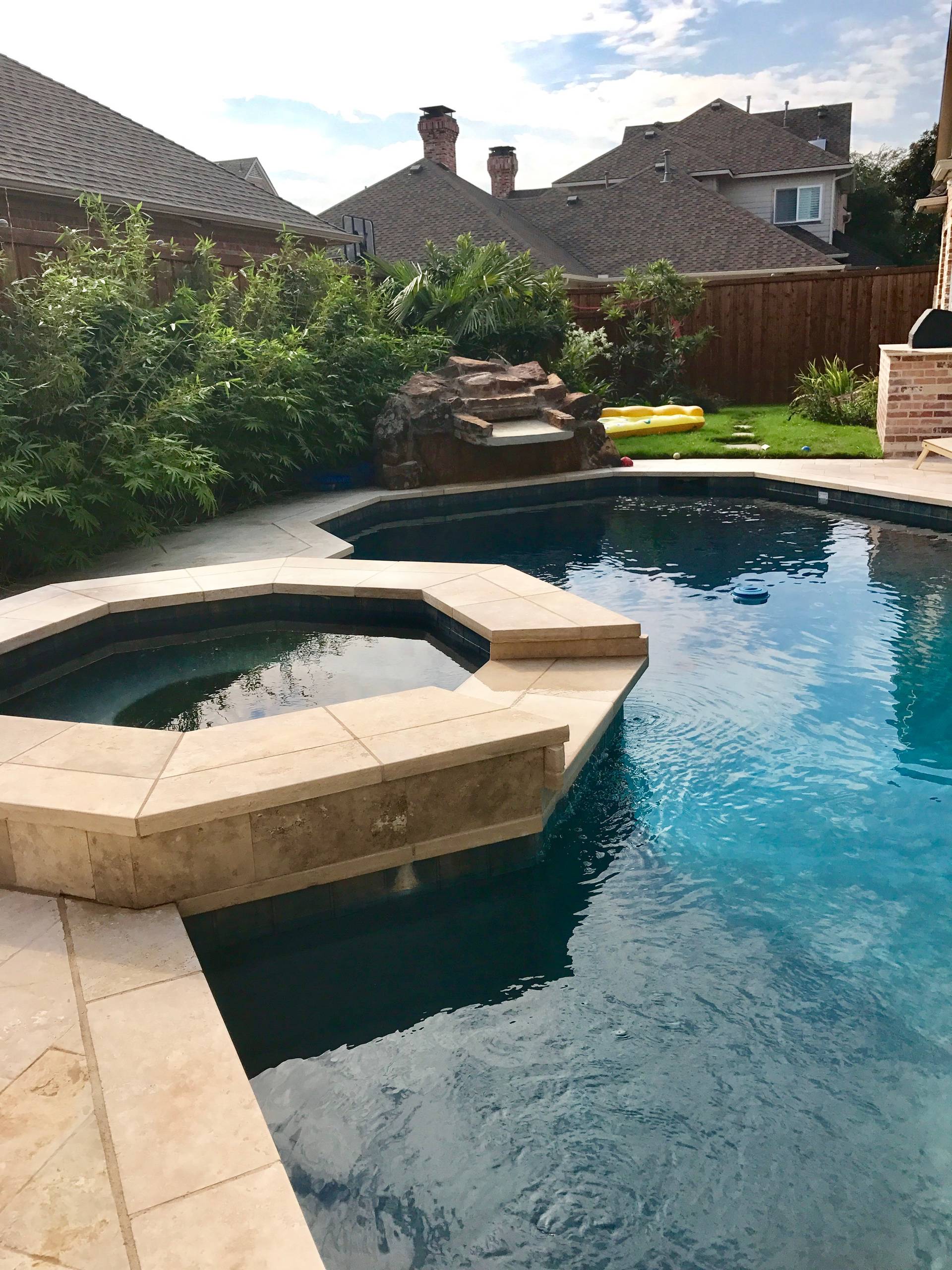 Back yard Pool Remodel