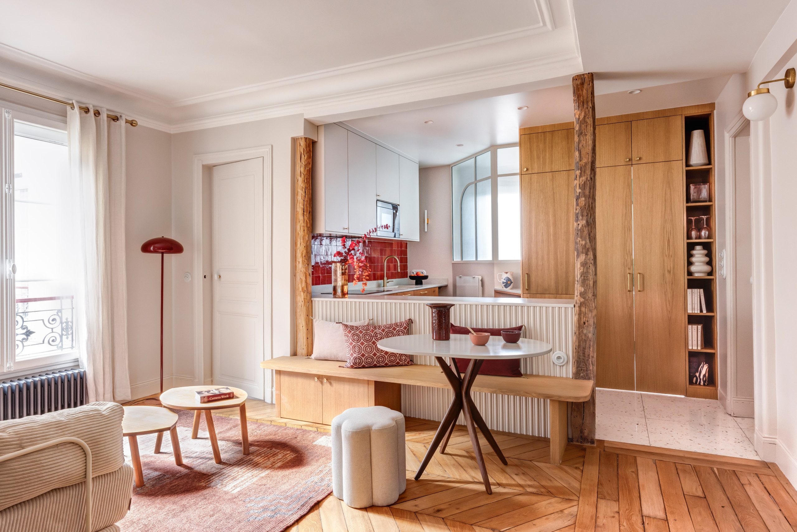 Transformer les usages d’un appartement parisien de 63 m² – Paris 10e