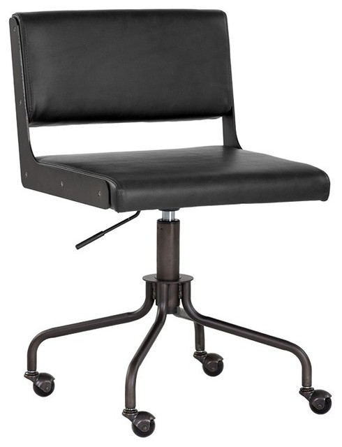 Sunpan Davis Office Chair Onyx