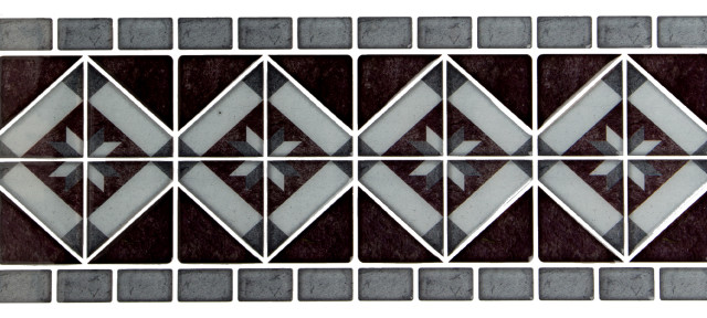 Diamond Border L Stick Wall Tiles, How To Cover Border Tiles