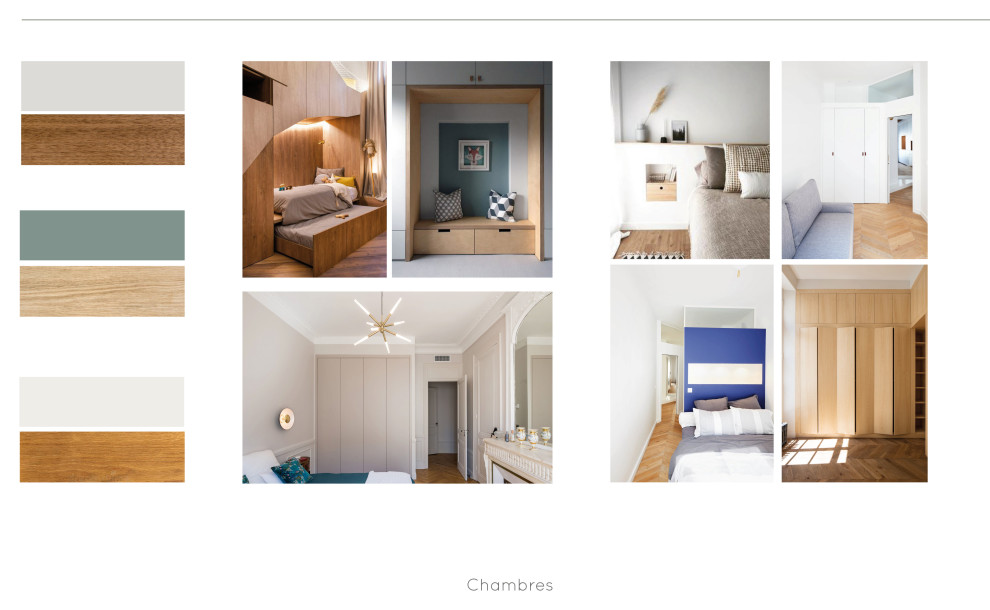 Appartement C - Planche d'Ambiance