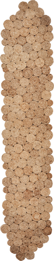 Concentric Organic Jute Circle Table Runner