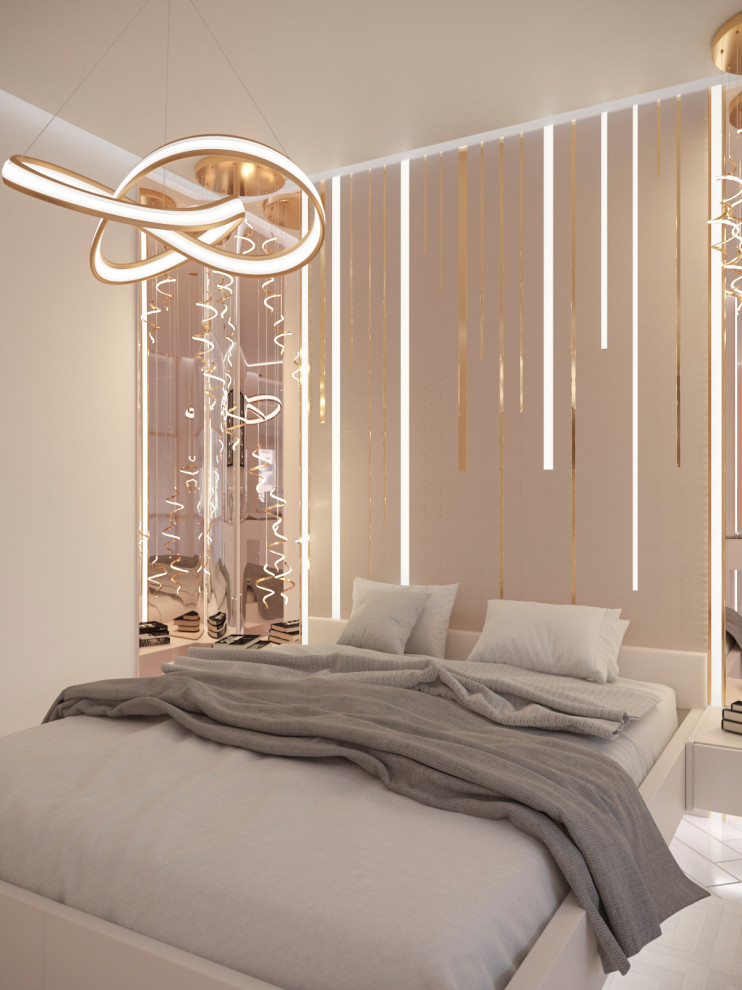 Светлая квартира в современном стиле