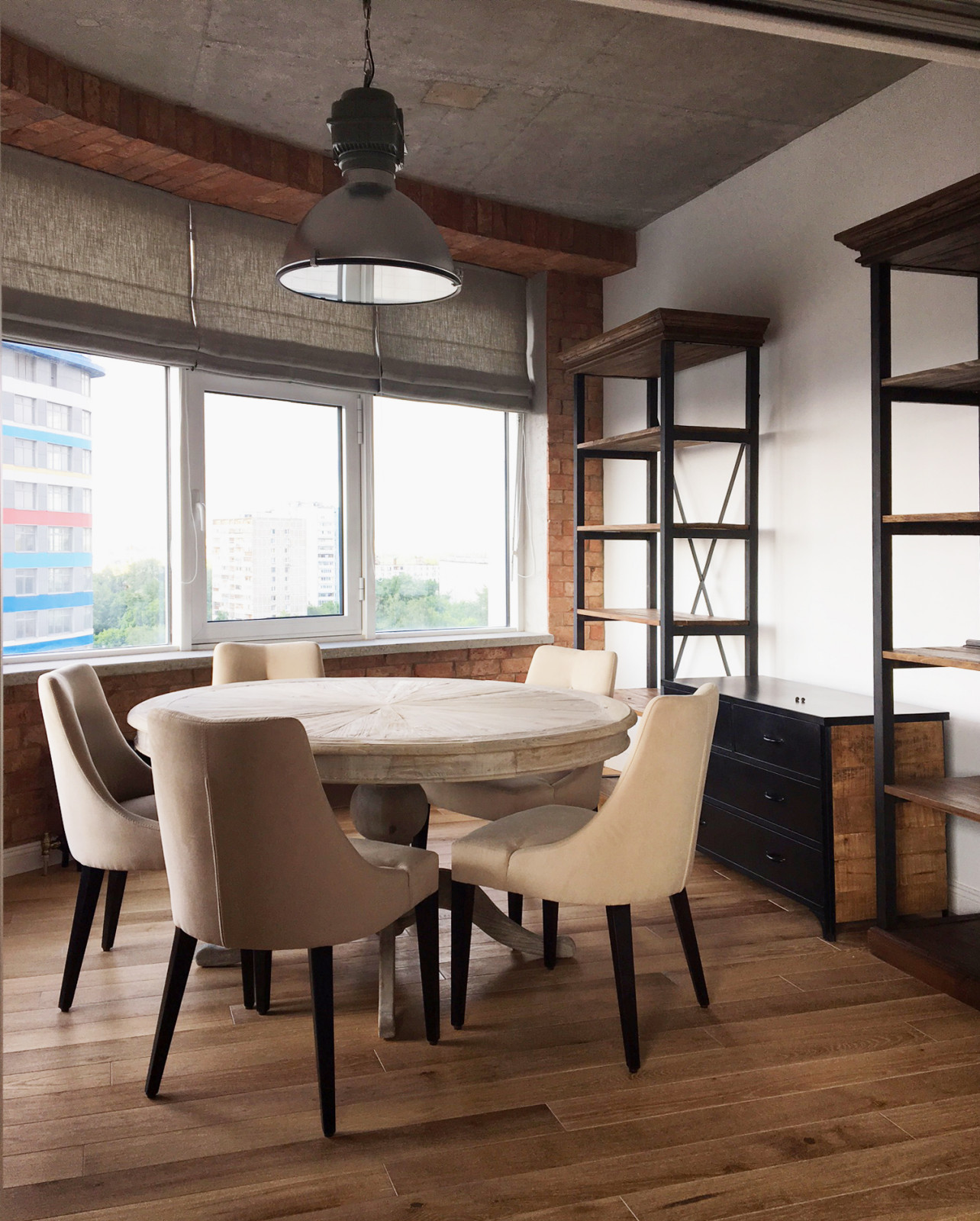 Квартира в стиле ЛОФТ в ЖК Триколор