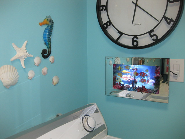 Laundry Room  Aquarium Theme trendy-bryggers