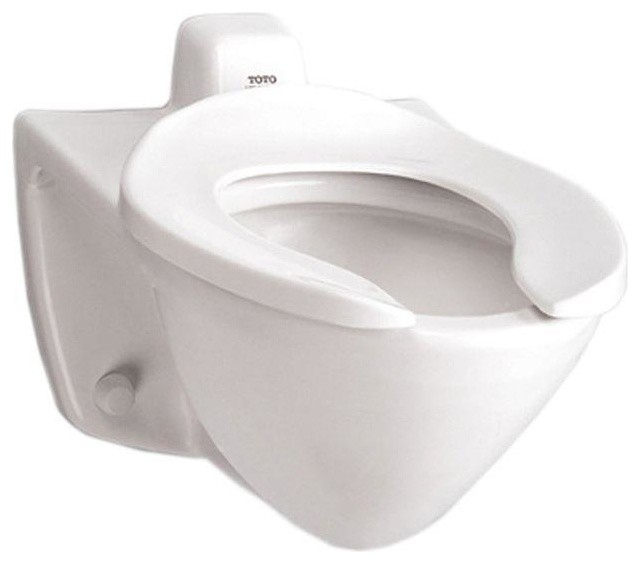 TOTO CT708EVG#01 Commercial Flushometer High Efficiency Wall Mount Toilet