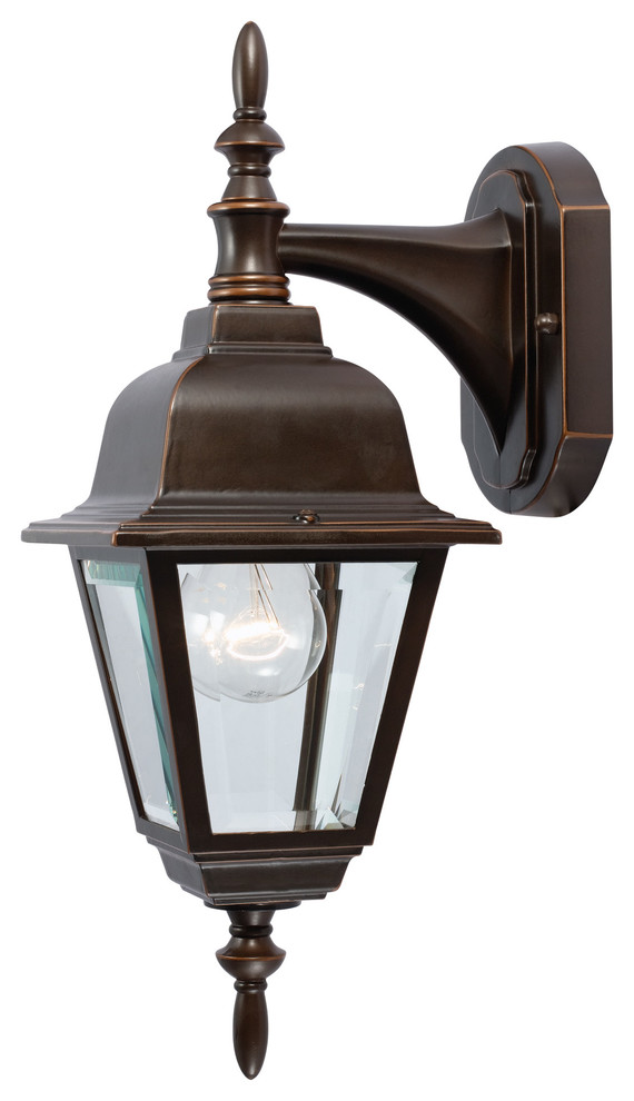 Hardware House Outdoor Sconce, Pewter, Classic Bronze
