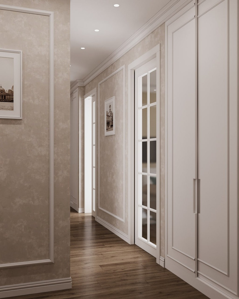 Дизайн-проект квартиры в "Сталинке" в классическом стиле