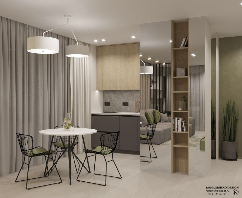 Дизайн интерьера квартиры в ЖК "Чкалов"