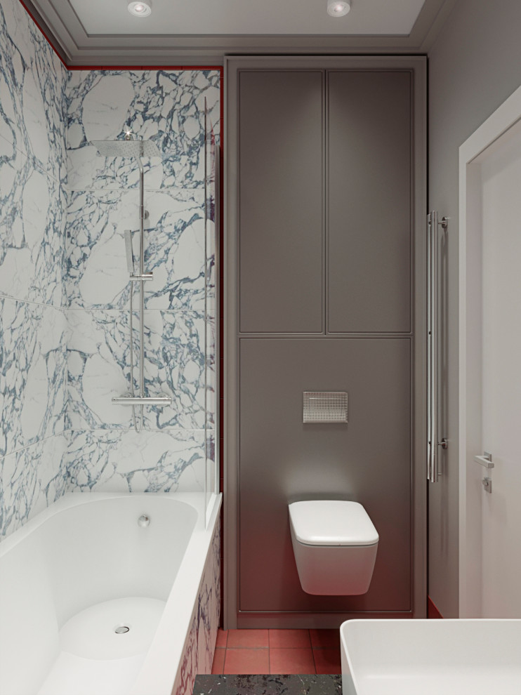 Квартира-студия с яркими акцентами