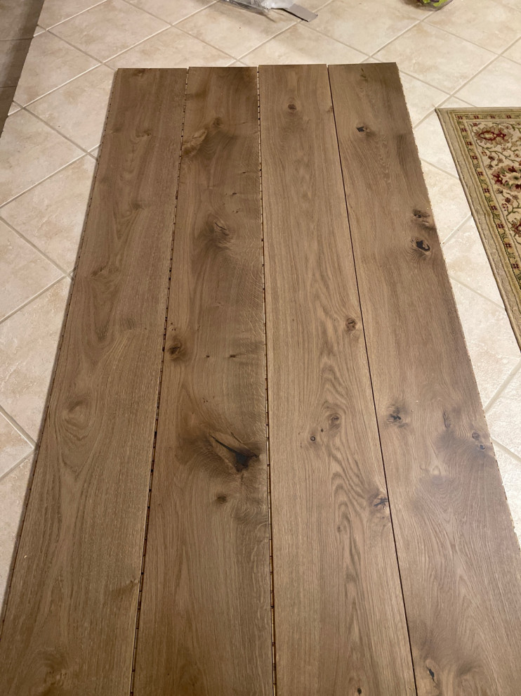 Wide Plank Engineered Wood Floors - Warping