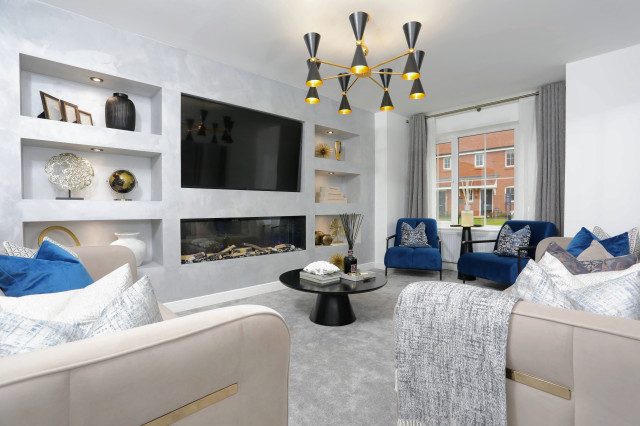 Maidstone Kent moderne-dagligstue