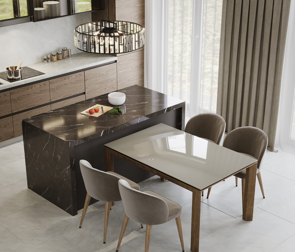 Гостиная-кухня