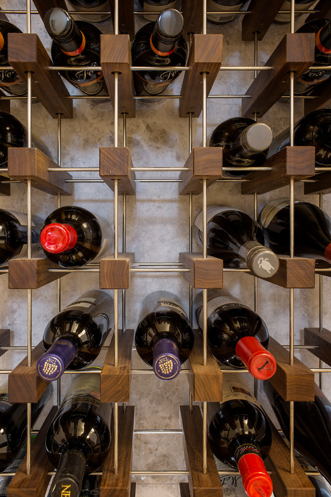 Photo of a modern wine cellar in Adelaide.