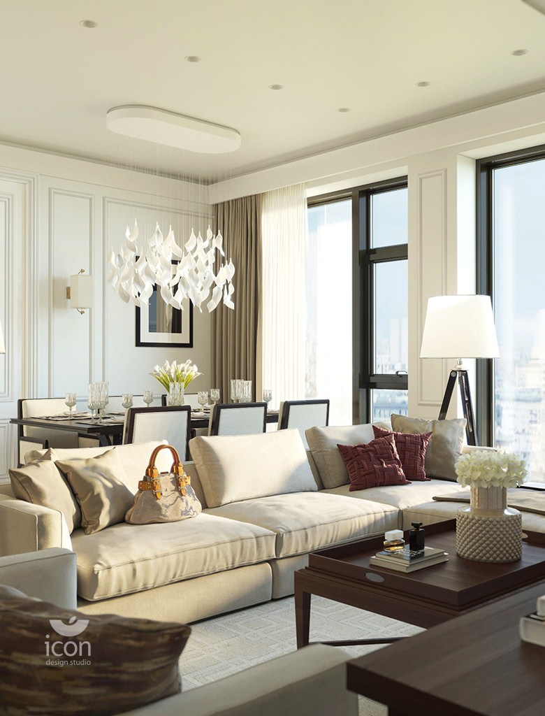 Интерьер в стиле американской классики