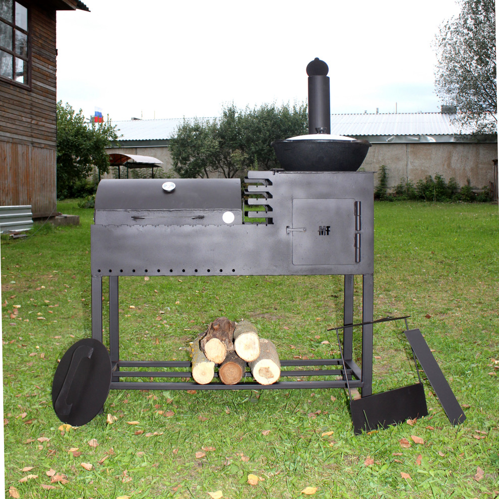 Профессиональный мангал-гриль 7 в 1