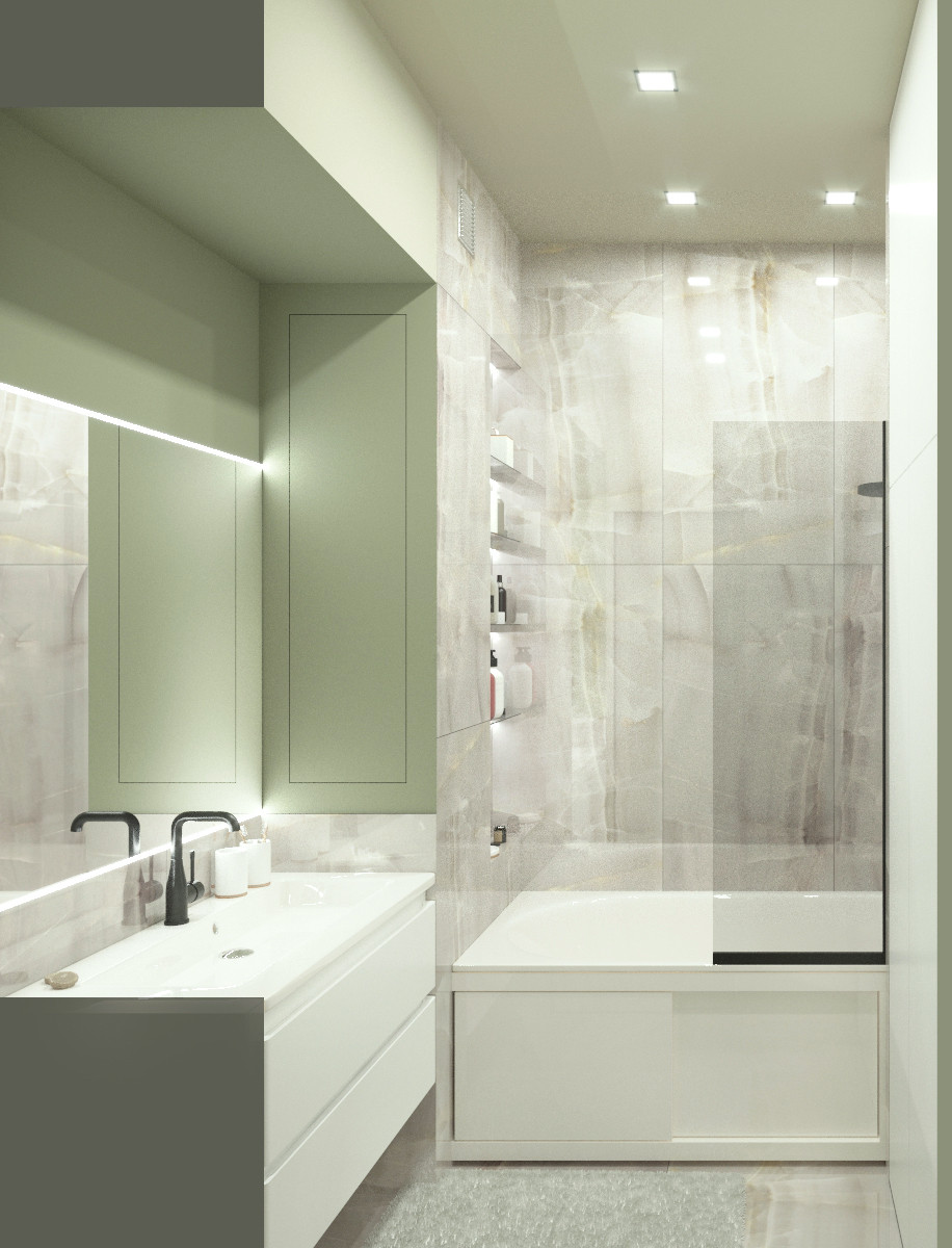 Квартира в доме ар-деко